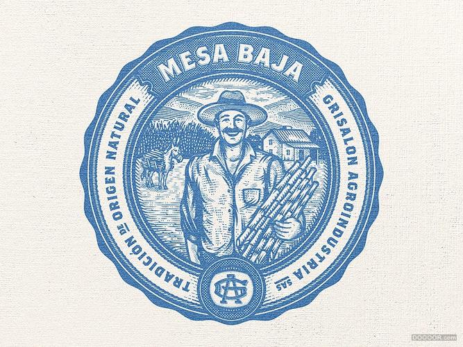 mesa baja哥伦比亚农产品可降解甘蔗粉包装袋设计
